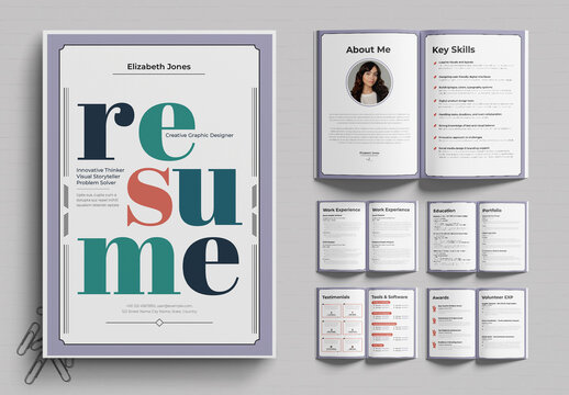 Creative Modern Resume Portfolio