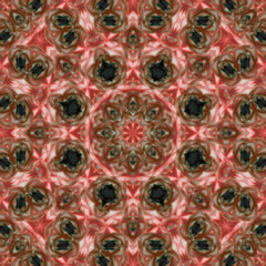 Colorful abstract geometric pattern for design, printing, batik.