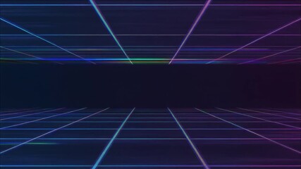 Abstract Digital Glitch Seamless Loop: Slow Moving RGB Noise and Pixel Interference