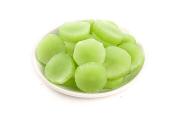 Fresh Green Broad Beans Fava Beans in White Bowl Healthy Seasonal Vegetable Food