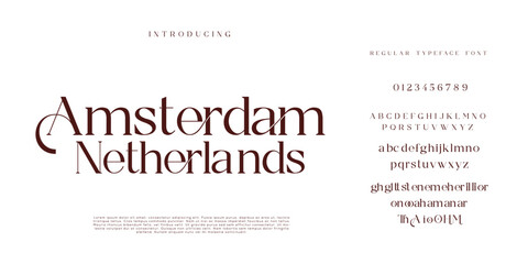font alphabet Vintage amsterdam Victorian typeface decorative Font