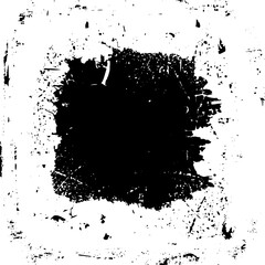 Unique abstract black texture with rough edges and light background creates a striking visual contrast and artistic appearance