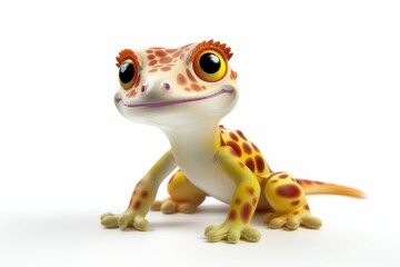 Fototapeta premium Adorable Gecko Figurine