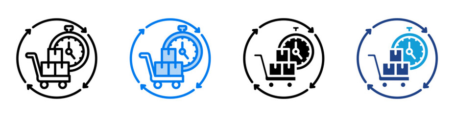 workflow icon set multiple style collection