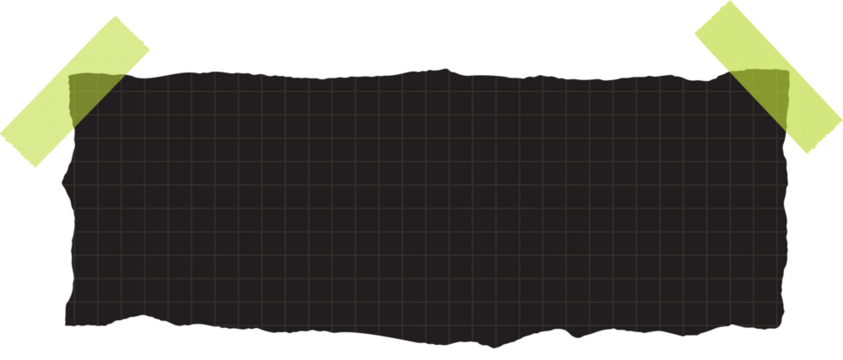 Black Torn Paper - Powered by Adobe