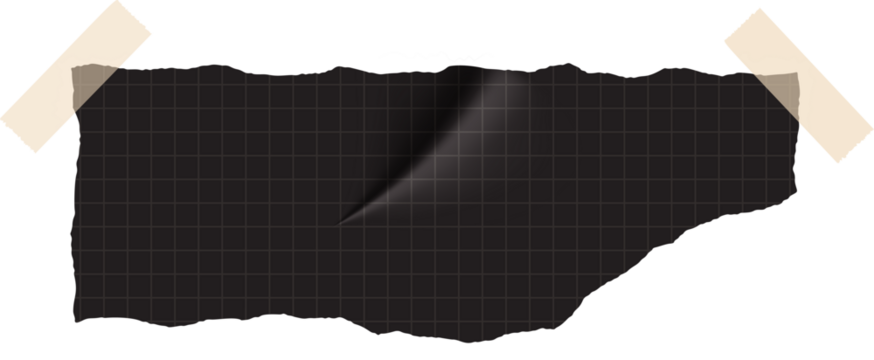 Black Torn Paper