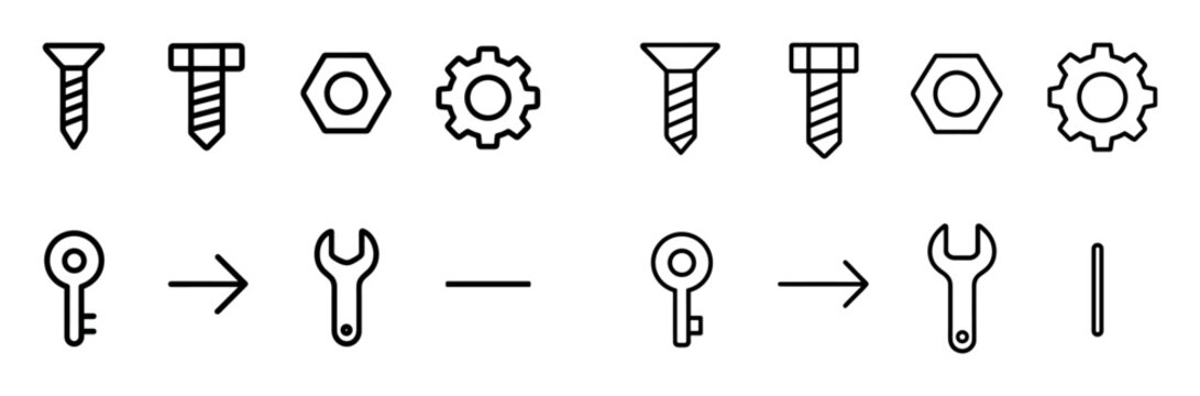 Minimalist Furniture Icons