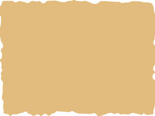 old paper with burnt edges