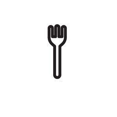 Fork Outline Icon