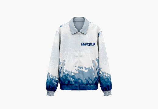 Jacket Mockup Front View
