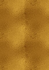 Naklejka premium Golden foil paper background (leather texture background)