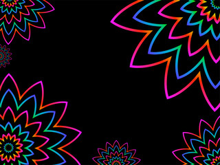 abstract flower background