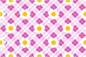 Argyle pattern in whit, white. Seamless geometric stitched illustration for gift card, gift paper, socks, sweater, jumper, other modern spring autumn winter fashion design.