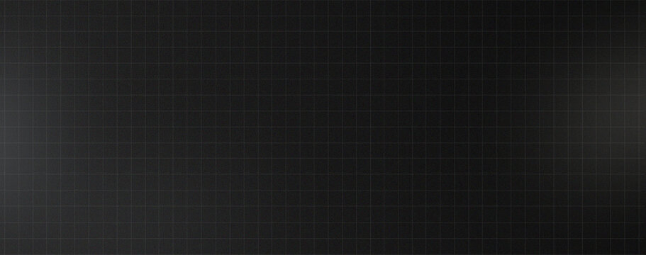 Black Graph Paper Background Illustration with copy space