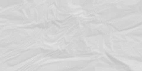 Fototapeta premium White crumpled paper background texture pattern overlay. wrinkled high resolution arts craft and Seamless white crumpled paper. 
