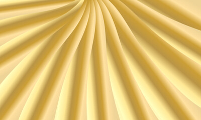 Golden Silk Waves Luxury Gradient Background Vector