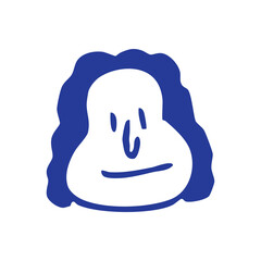 doodle face character