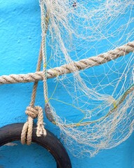 rope on the ship