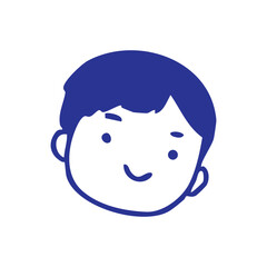 doodle face character