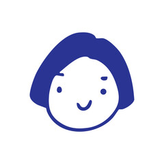 doodle face character