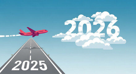 Blue one way arrow sign on a road is a symbol for a new direction in business or life concept