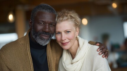 Close-up capturing intimacy and mural detail — representing passionate partnership, bold aging confidence, and storytelling imagery celebrating senior romance. cinematic color correction, natural