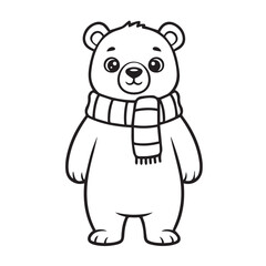 teddy bear cartoon coloring pages coloring book Christmas 