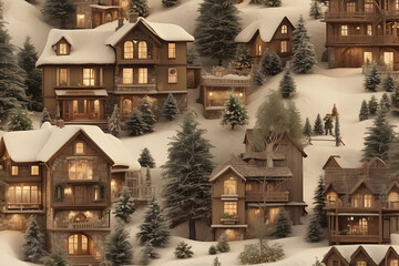 Christmas Winter House