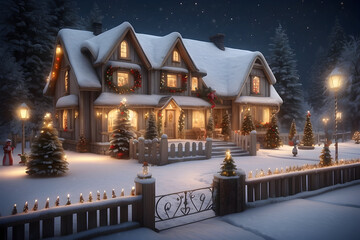 Christmas Winter House