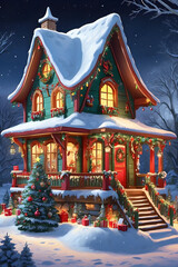 Christmas Winter House