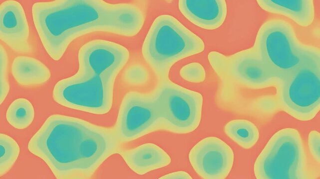 Abstract Fluid Organic Gradient Motion Background with Soft Pastel Colors