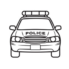 vector illustration of a car coloring pages coloring book