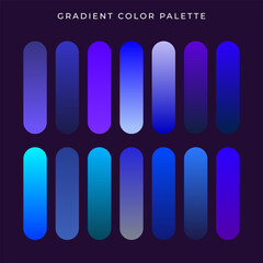 Blue Gradient Spectrum Background Smooth Colorful Palette Design