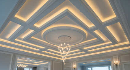 ceiling of the church house 