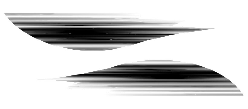 Elegant abstract curved elements in a harmonious monochrome design, evoking fluid motion and dynamic energy, ideal for innovative digital art and contemporary visual branding applications