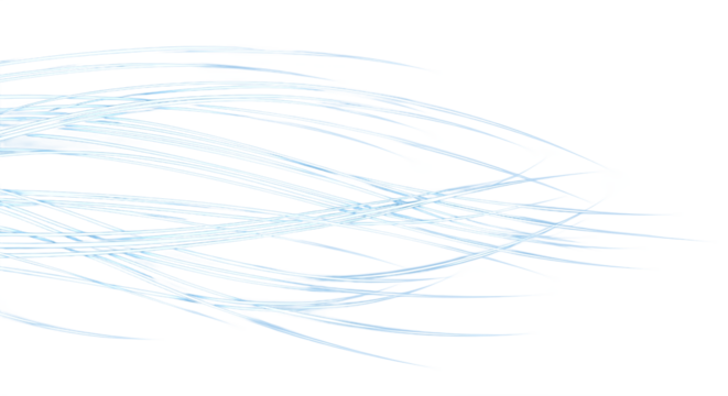 Abstract dynamic blue and white lines and splashes flowing on a dark green background, fluid motion graphic design element. - Powered by Adobe