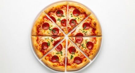 Delicious Homemade Pizza with Melting Cheese