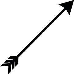 a minimalist arrow glyph icon