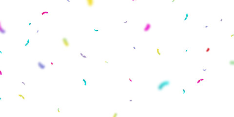 Confetti background Stunning colors that zigzag down for the celebration. Festive decoration vector illustration