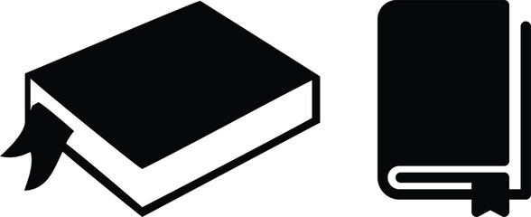 solid graduation hat icon with books Set icons of education, studying and science. Includes human brain, fields of study, graduation, school, university and knowledge. 