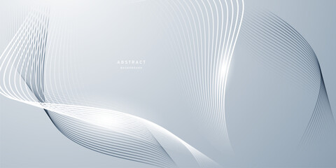 white abstract background modern vector illustration