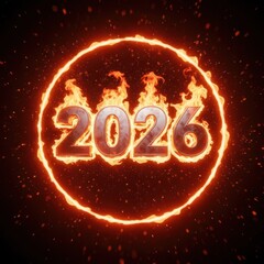 Happy New Year 2026 Template