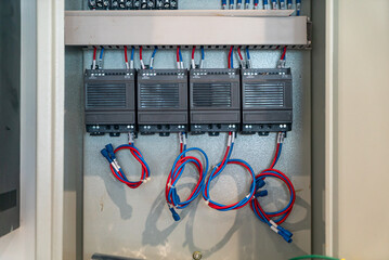 Electrical Components in Control Panel