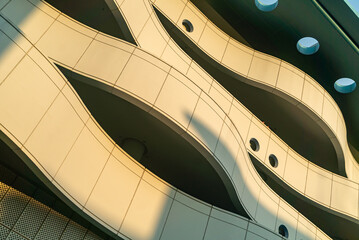 Obraz premium Modern Architectural Detail in Soft Light