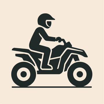Illustration of an icon of a person driving MTV