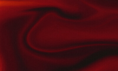Flowing red satin silk fabric with a soft, shiny texture, creating a luxury textile backdrop or wallpaper design