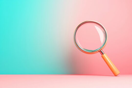 Influencer search engine Anomaly detection Siteliner Seo audit Fraud Mmdetection Kagi Pipiads Undetectable AI Algolia Magnifying glass, retail analytics, consumer behavior insights, 3D render. A visu