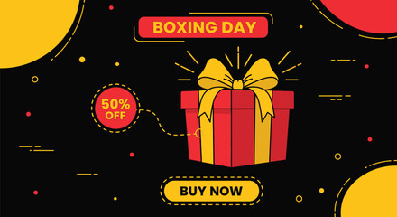 Limited time Boxing Day sale with 50% off, get your gifts now!