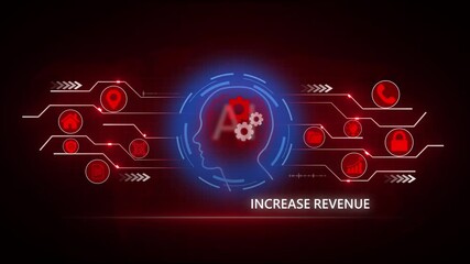 Digital Internet Email Marketing Concept With Global social network connection concept showing digital data communication across the earth background - Powered by Adobe