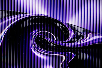 Digital modern art wave abstract blue and purple liquid background